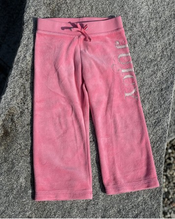 Tepláky dětské Juicy Couture růžové